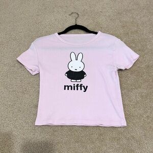 Miffy Light Pink Short Sleeve Tee